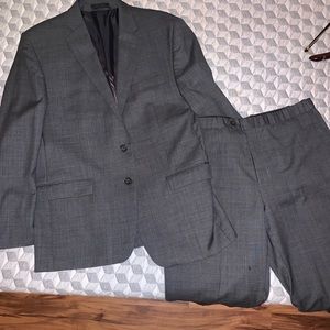 Dark Gray Ralph Lauren Polo Suit